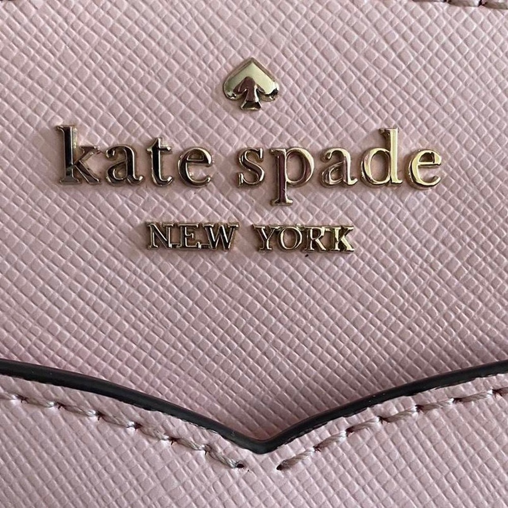 Kate Spade Payton Medium Dome Pink Heart Crossbody - Picture 1 of 6